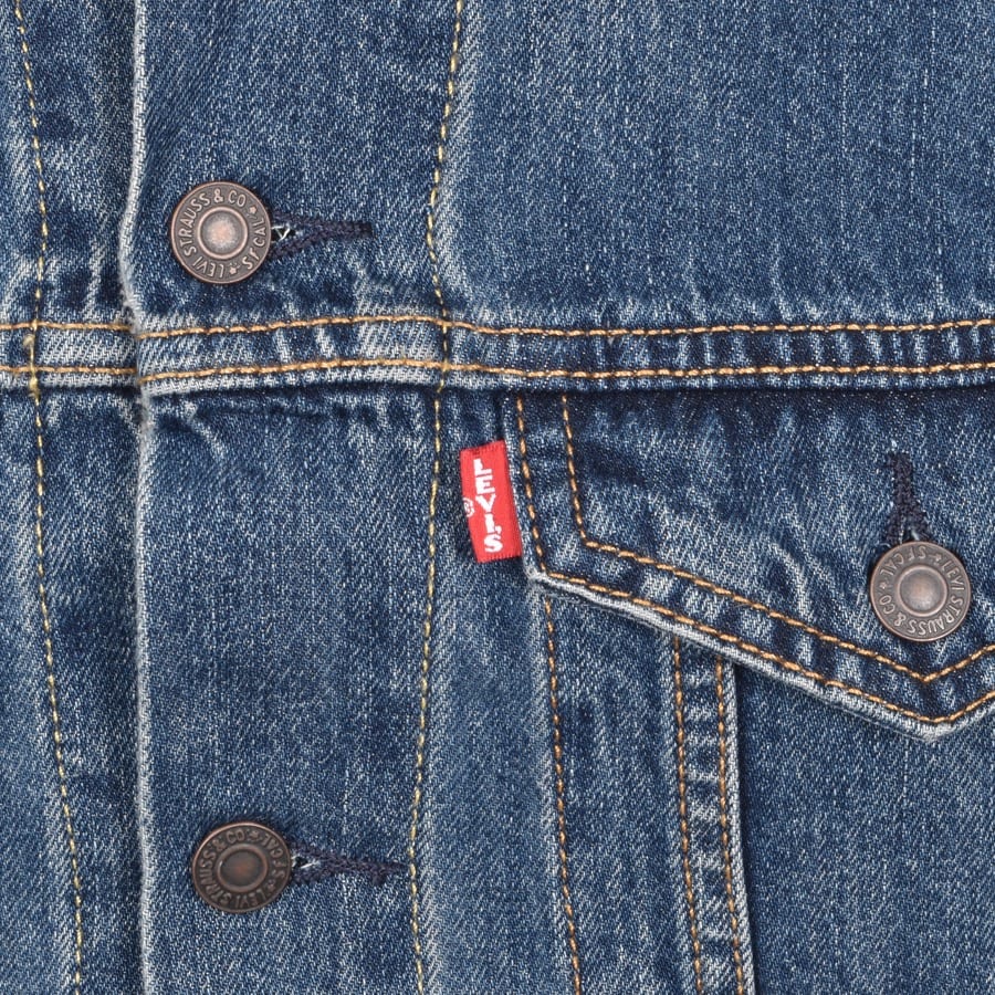 Alternative Image for ProductLevis Denim Trucker Jacket Blue3
